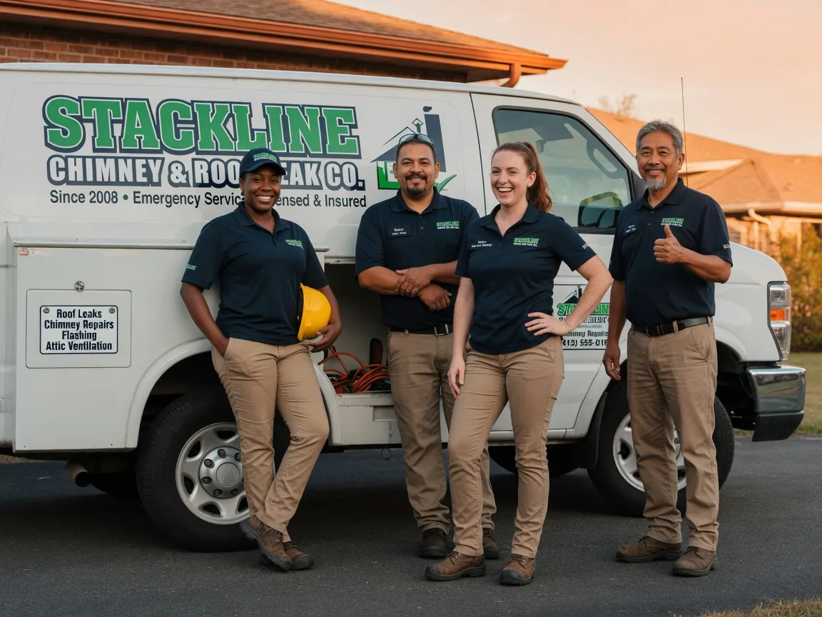 Chimney flashing repair company in Newark, CA